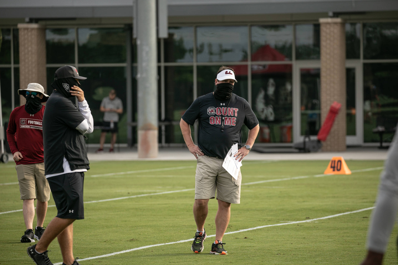 Tuesday, Aug. 18, 2020 | Ken & Cyndi Long Football Operations Center | Columbia, S.C. | Photos by South Carolina Athletics