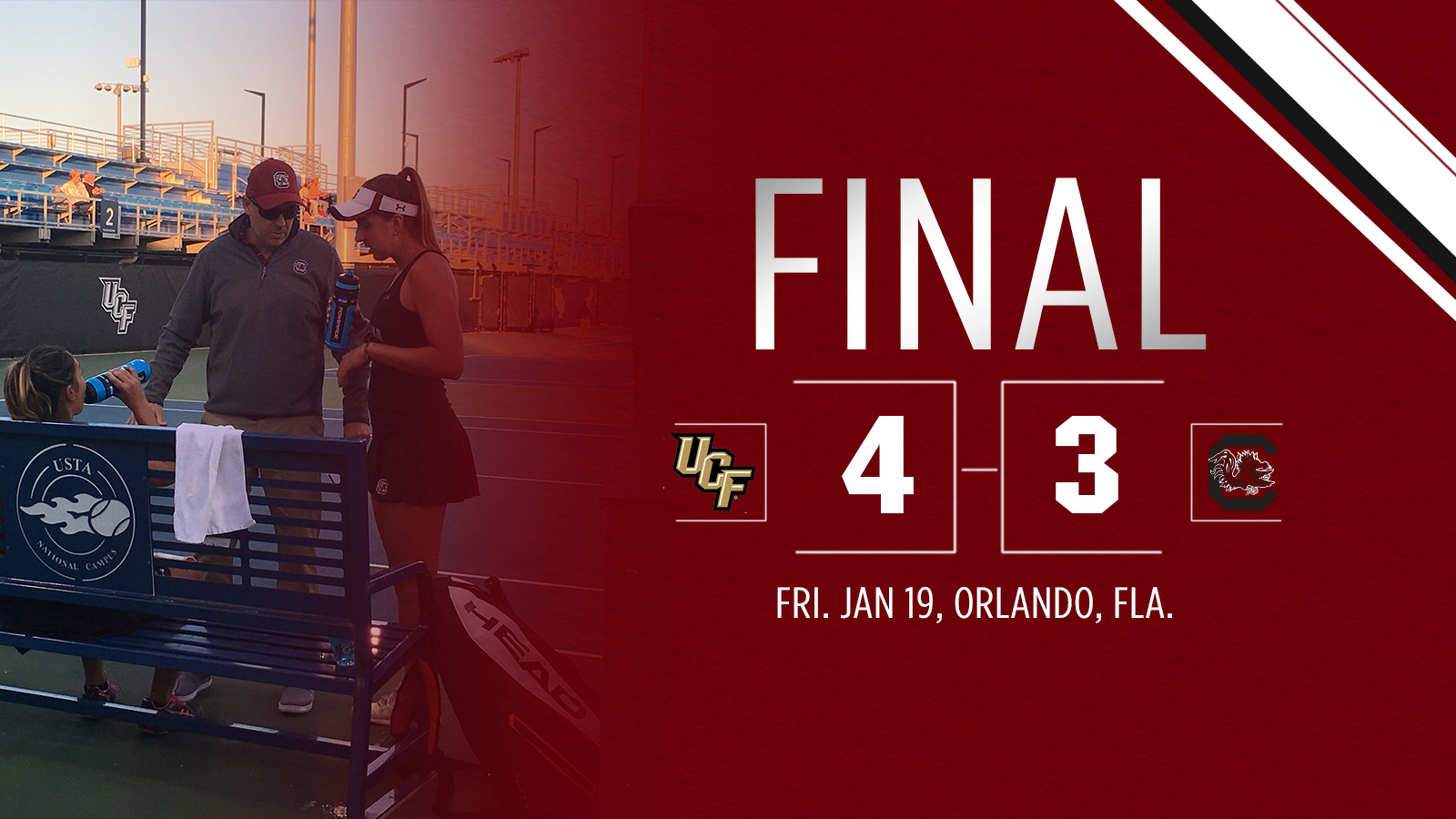 Gamecocks Fall To UCF In 2018 Dual Match Opener