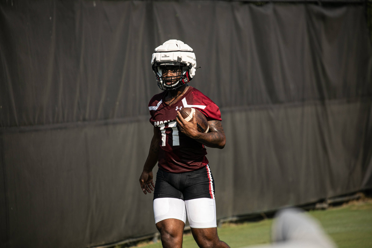 ZaQuandre White (11) | Wednesday, Aug. 19, 2020 | Ken & Cyndi Long Football Operations Center | Columbia, S.C. | Photos by South Carolina Athletics