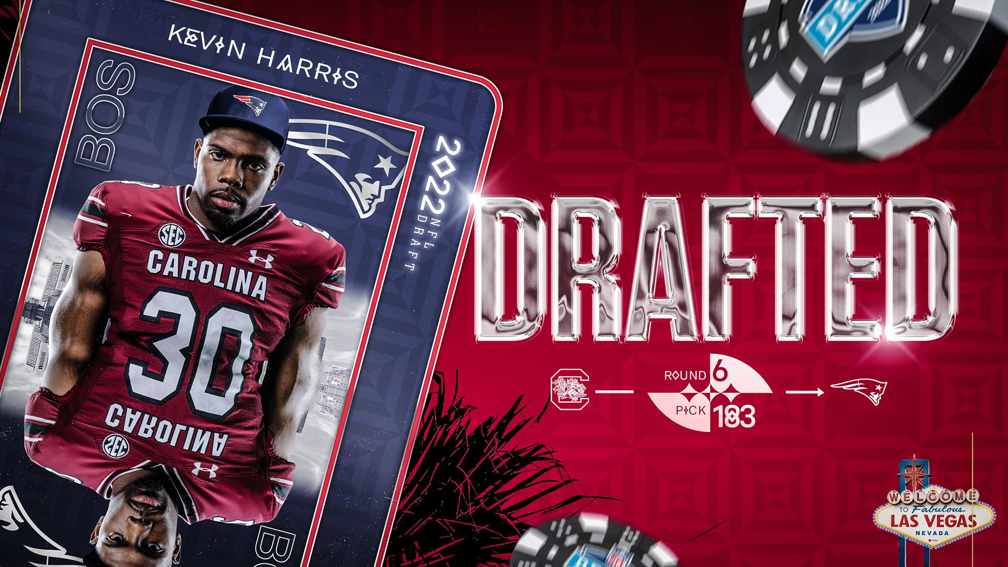 Harris Selected by New England in the Sixth Round of the 2022 NFL Draft