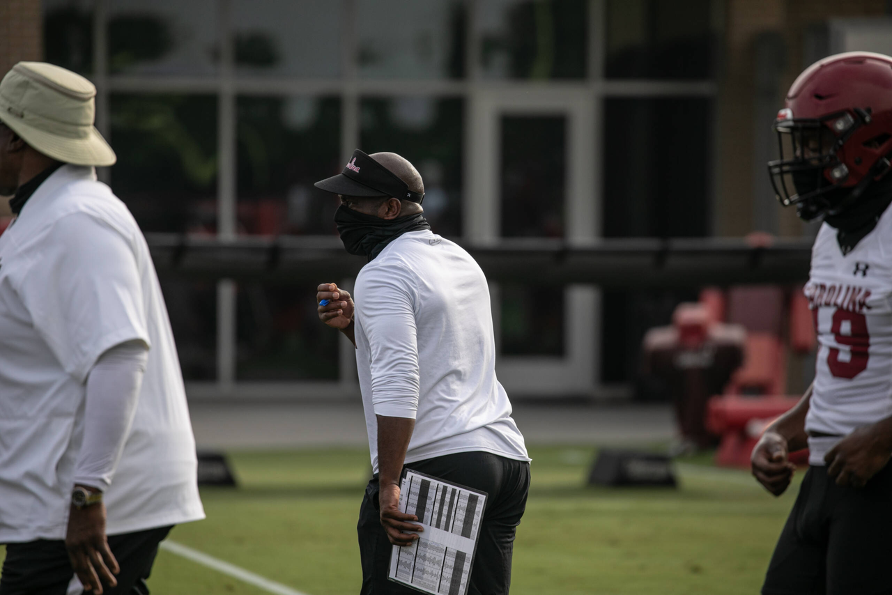 Tuesday, Aug. 18, 2020 | Ken & Cyndi Long Football Operations Center | Columbia, S.C. | Photos by South Carolina Athletics