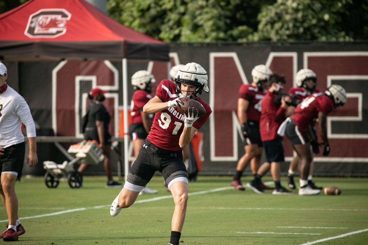 Dawson Coleman (91) | Tuesday, Sept. 15, 2020 | Ken & Cyndi Long Football Operations Center | Columbia, S.C. | Photos by South Carolina Athletics