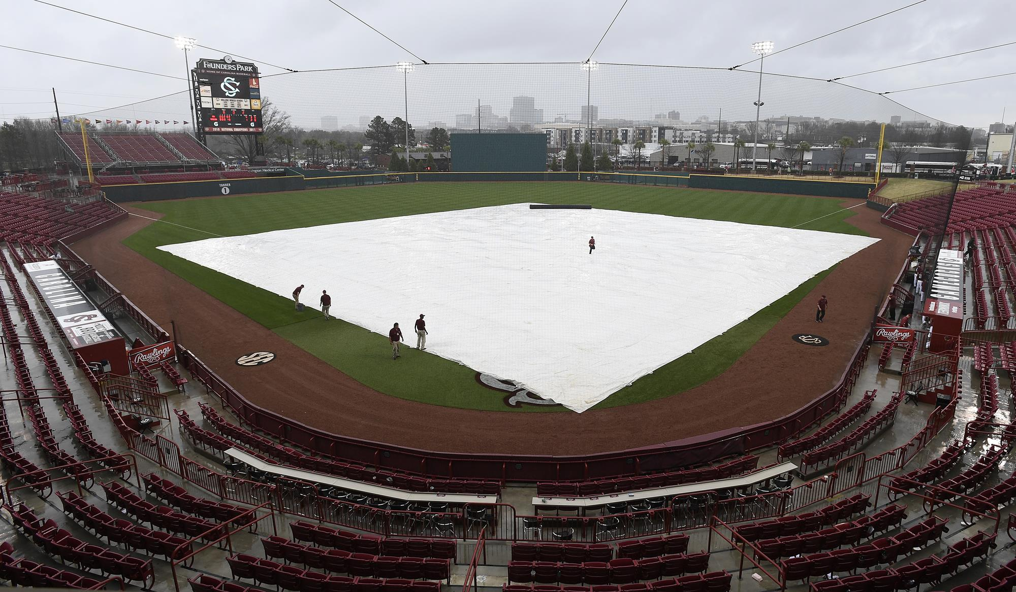 Baseball's Game vs. Presbyterian Cancelled Due to Weather