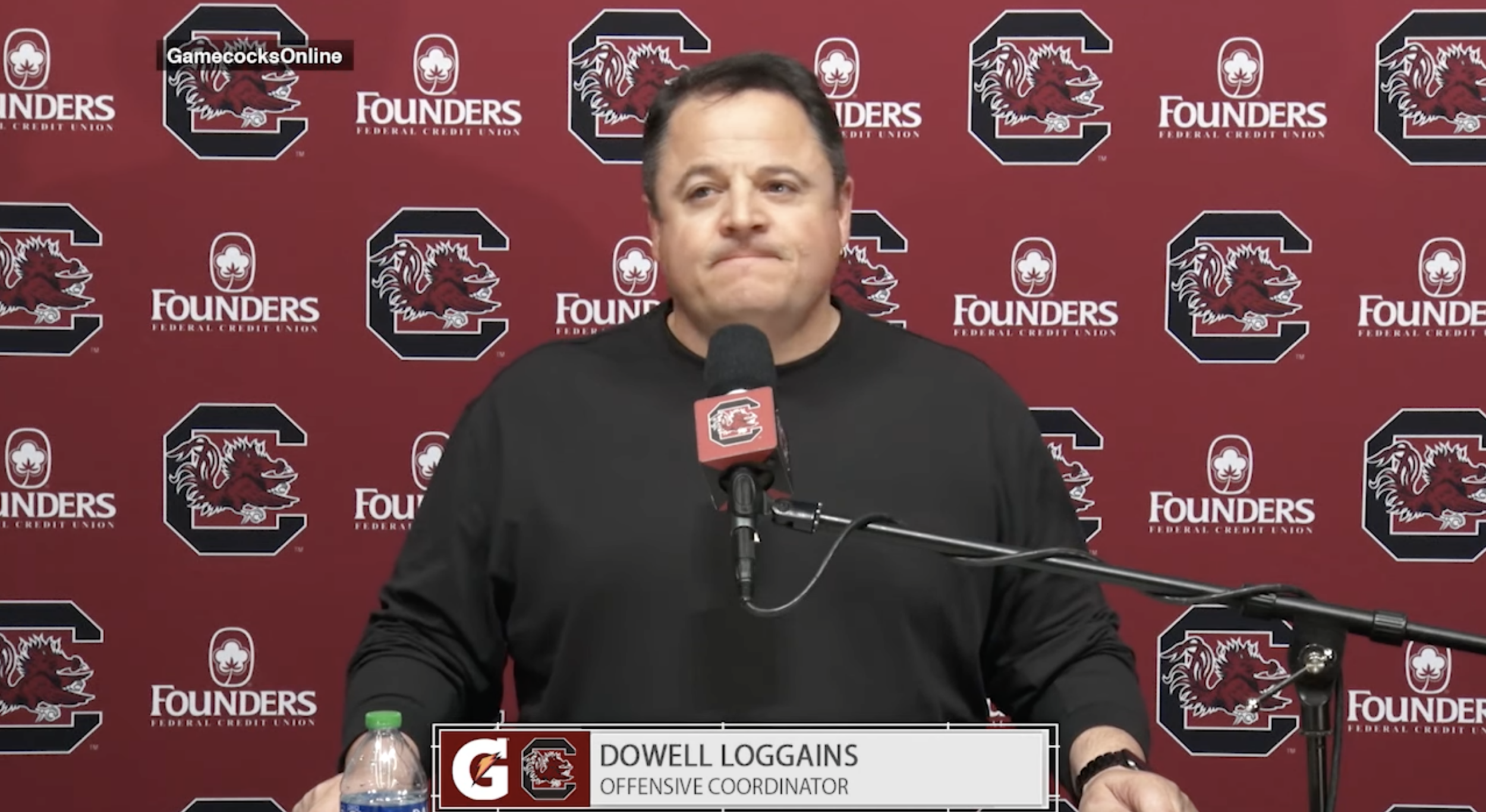 Video: Dowell Loggains News Conference