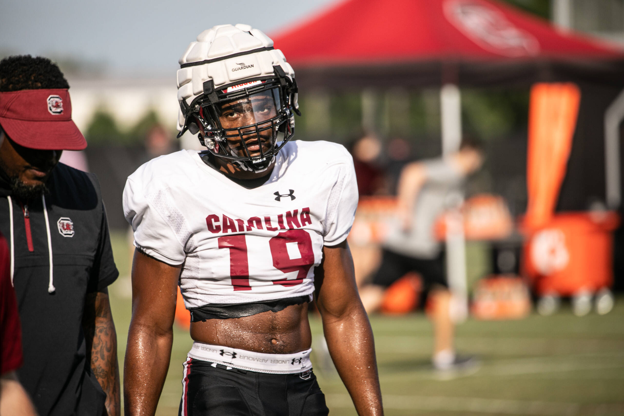 Brad Johnson (19) | Thursday, Aug. 27, 2020 | Ken & Cyndi Long Football Operations Center | Columbia, S.C. | Photos by South Carolina Athletics