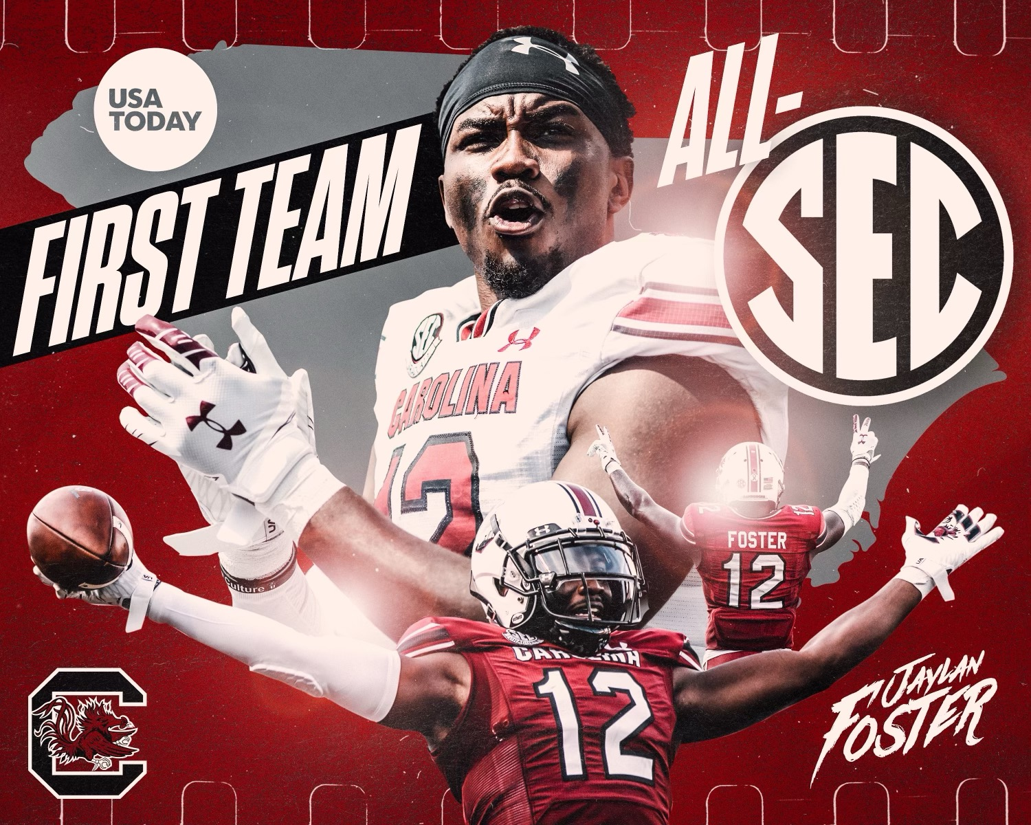 Foster Named USA TODAY First Team All-SEC