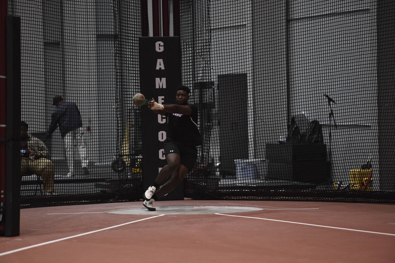 Malik Paul in action at the Gamecock Inaugural | Jan. 19, 2019 | Photo by Jenny Dilworth