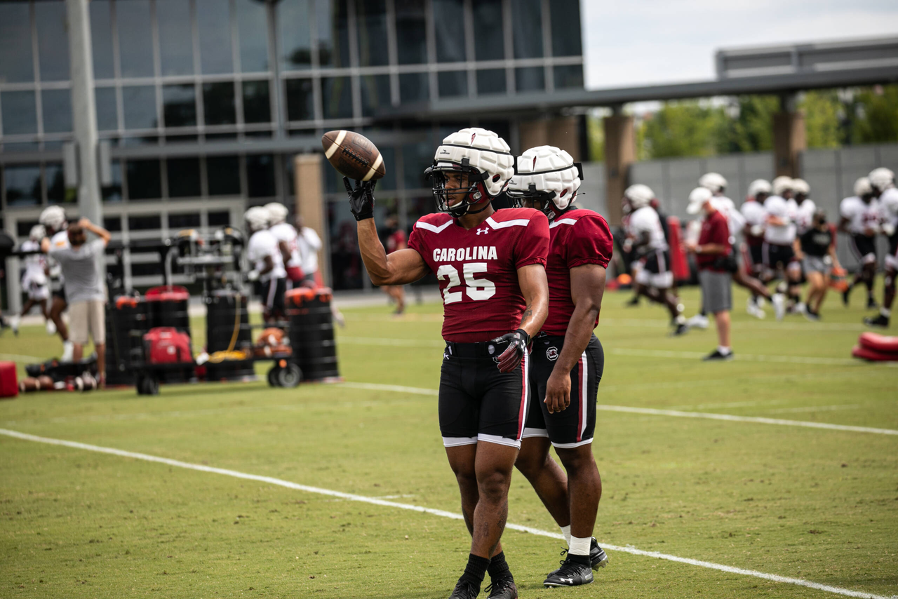 Rashad Amos (25) | Saturday, Aug. 22, 2020 | Ken & Cyndi Long Football Operations Center | Columbia, S.C. | Photos by South Carolina Athletics