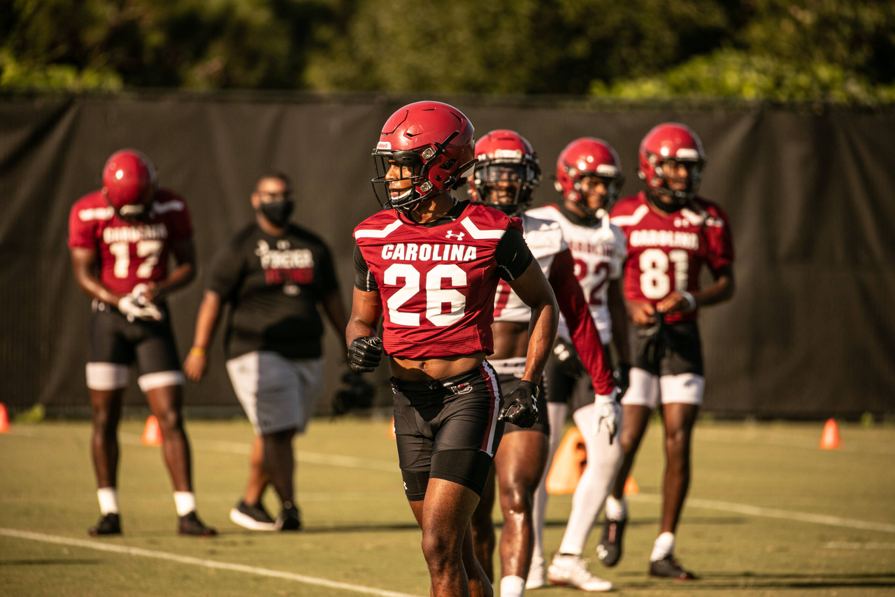 Elisha Brooks (26) | Thursday, Sept. 3, 2020 | Ken & Cyndi Long Football Operations Center | Columbia, S.C. | Photos by South Carolina Athletics