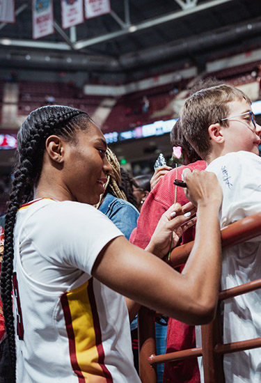 National Champs and Staley Set for Football Game Day Appearances