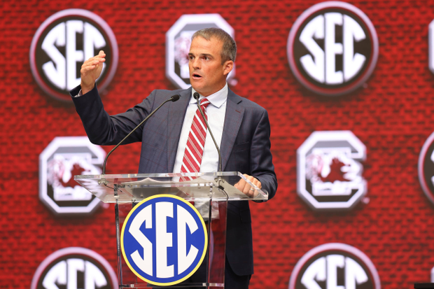 Shane Beamer | 2022 SEC Media Days | July 19, 2022 | College Football Hall of Fame | Atlanta, Ga.