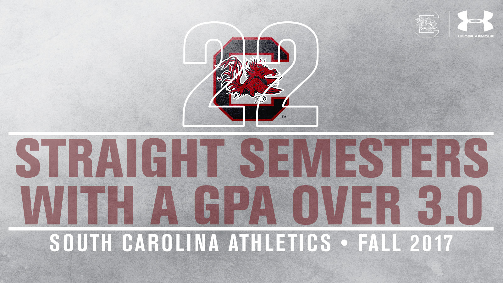 Gamecocks Make It 22-Straight Semesters of 3.0 GPA in the Classroom