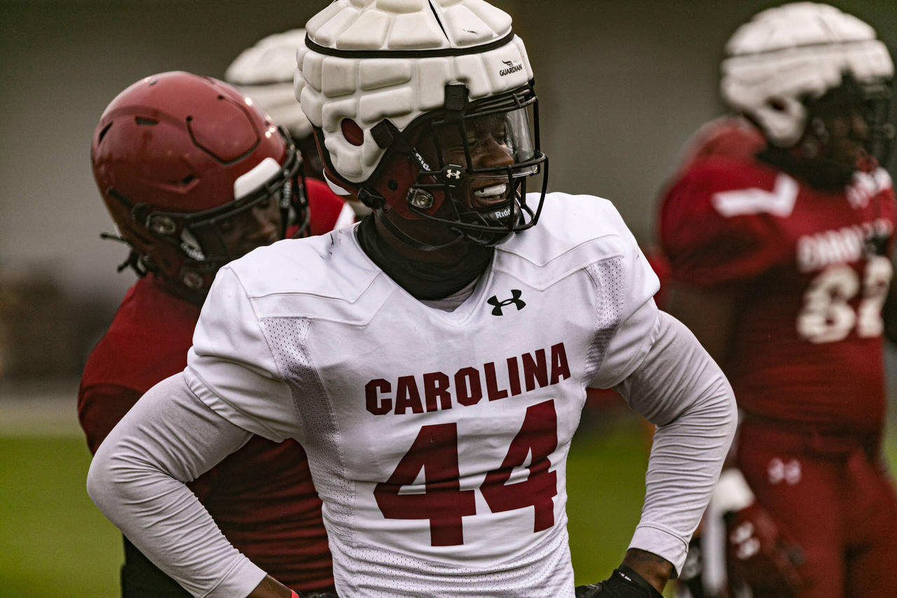 Sherrod Greene (44) | Tuesday, Aug. 25, 2020 | Ken & Cyndi Long Football Operations Center | Columbia, S.C. | Photos by South Carolina Athletics