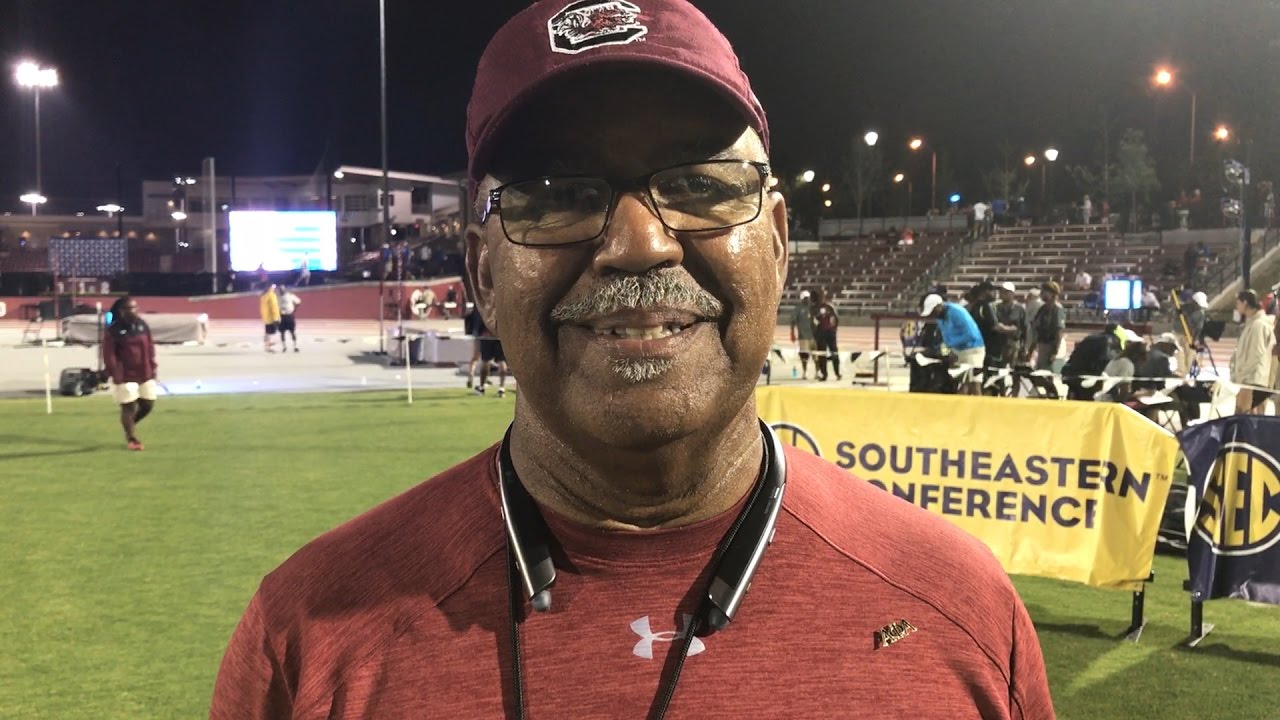 Curtis Frye at the SEC Outdoor Championships - 5/12/17