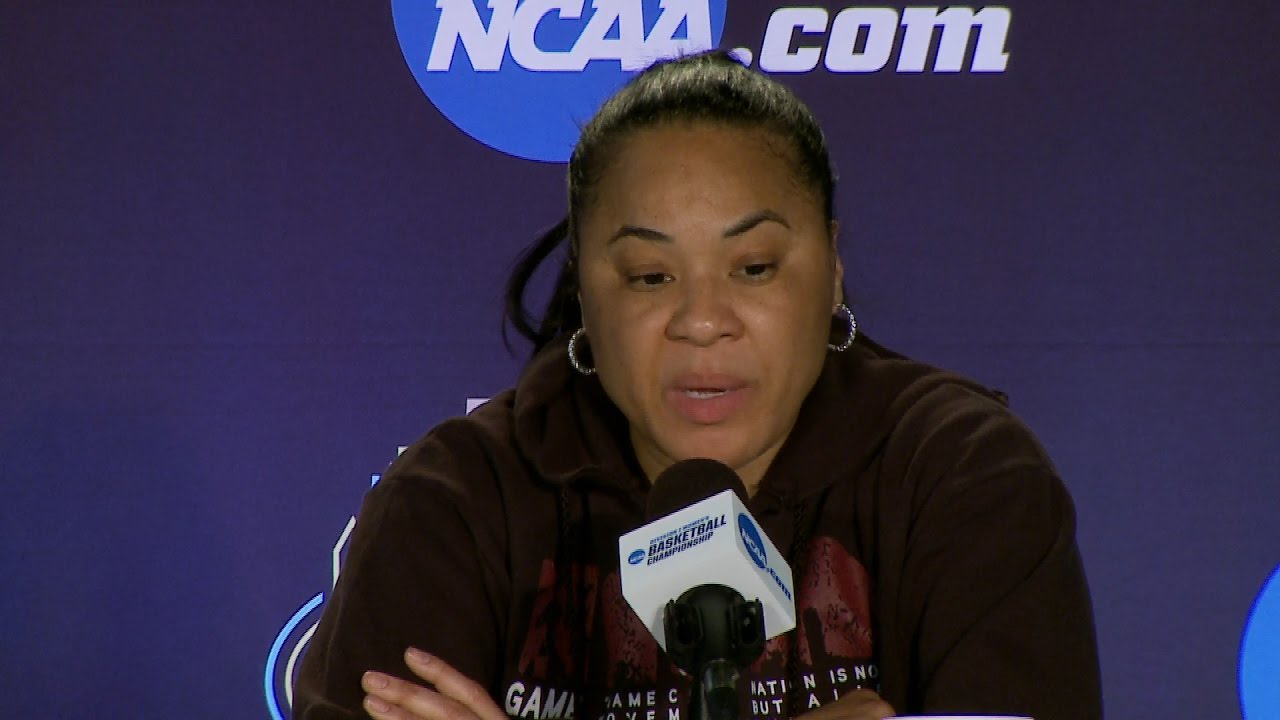 POST-GAME: Allisha Gray, A'ja Wilson, Dawn Staley on Stanford — 3/31/17