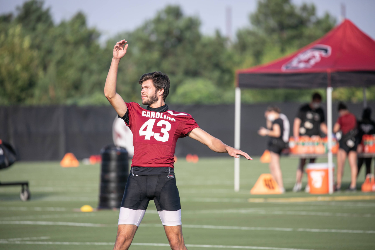 Tuesday, Aug. 18, 2020 | Ken & Cyndi Long Football Operations Center | Columbia, S.C. | Photos by South Carolina Athletics