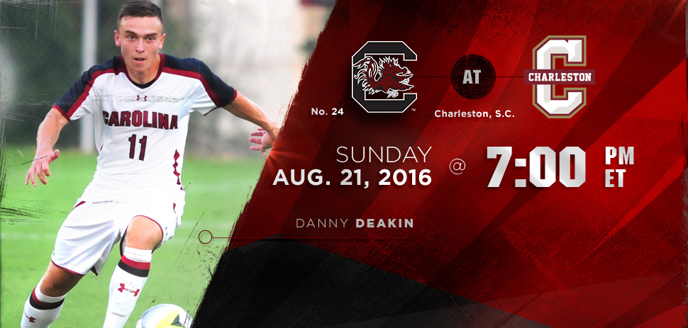 Men's Soccer Travels To College of Charleston Sunday In Final Exhibition