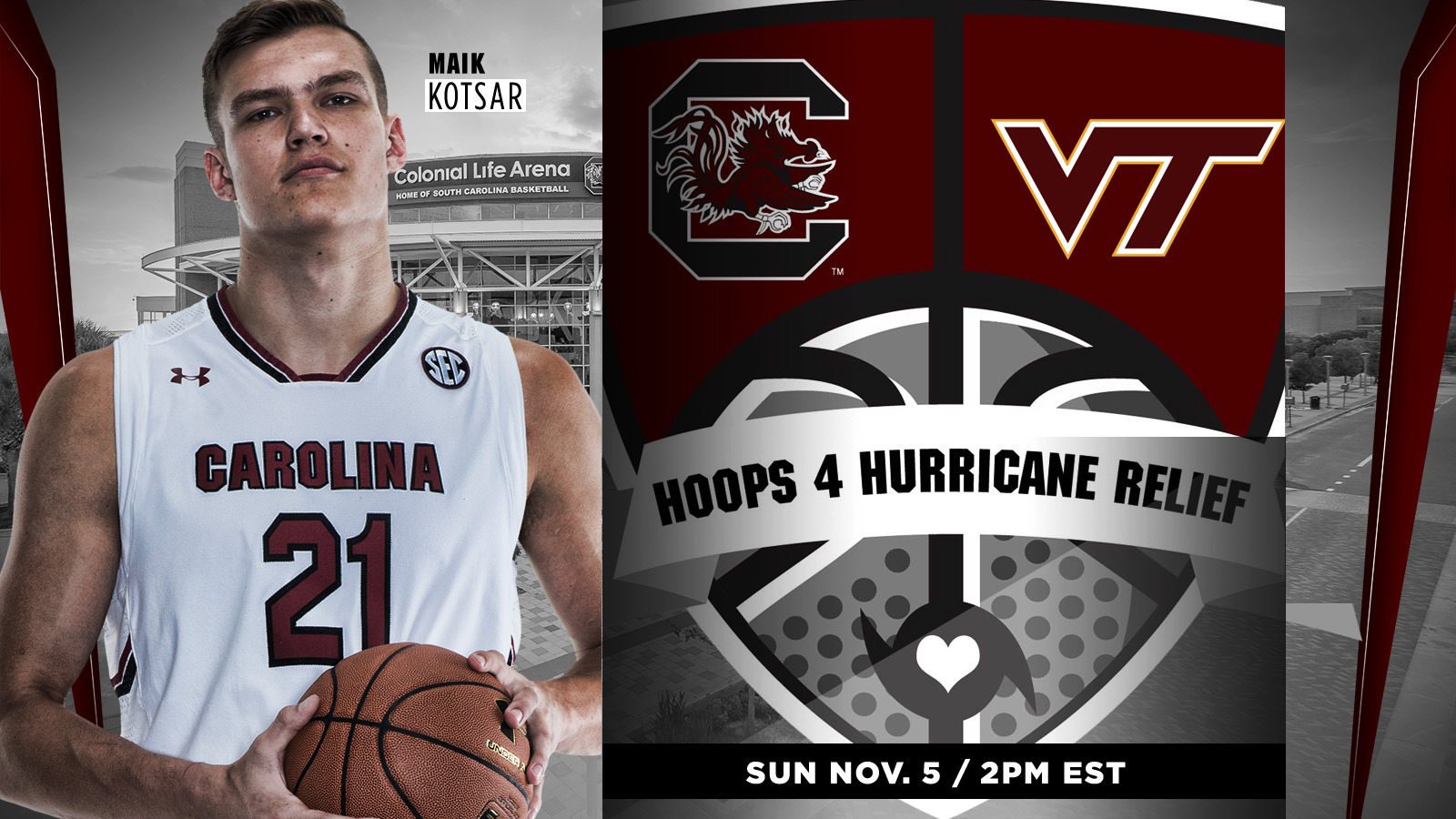 Additional Information For Sunday's Hoops 4 Hurricane Relief Exhibition