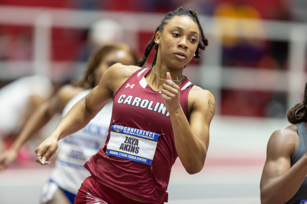 Zaya Akins at 2024 SEC Outdoor Championships