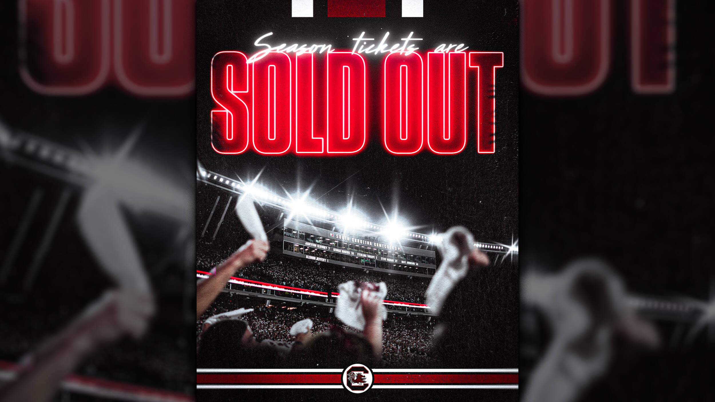 Gamecocks Sell Out of Football Season Tickets