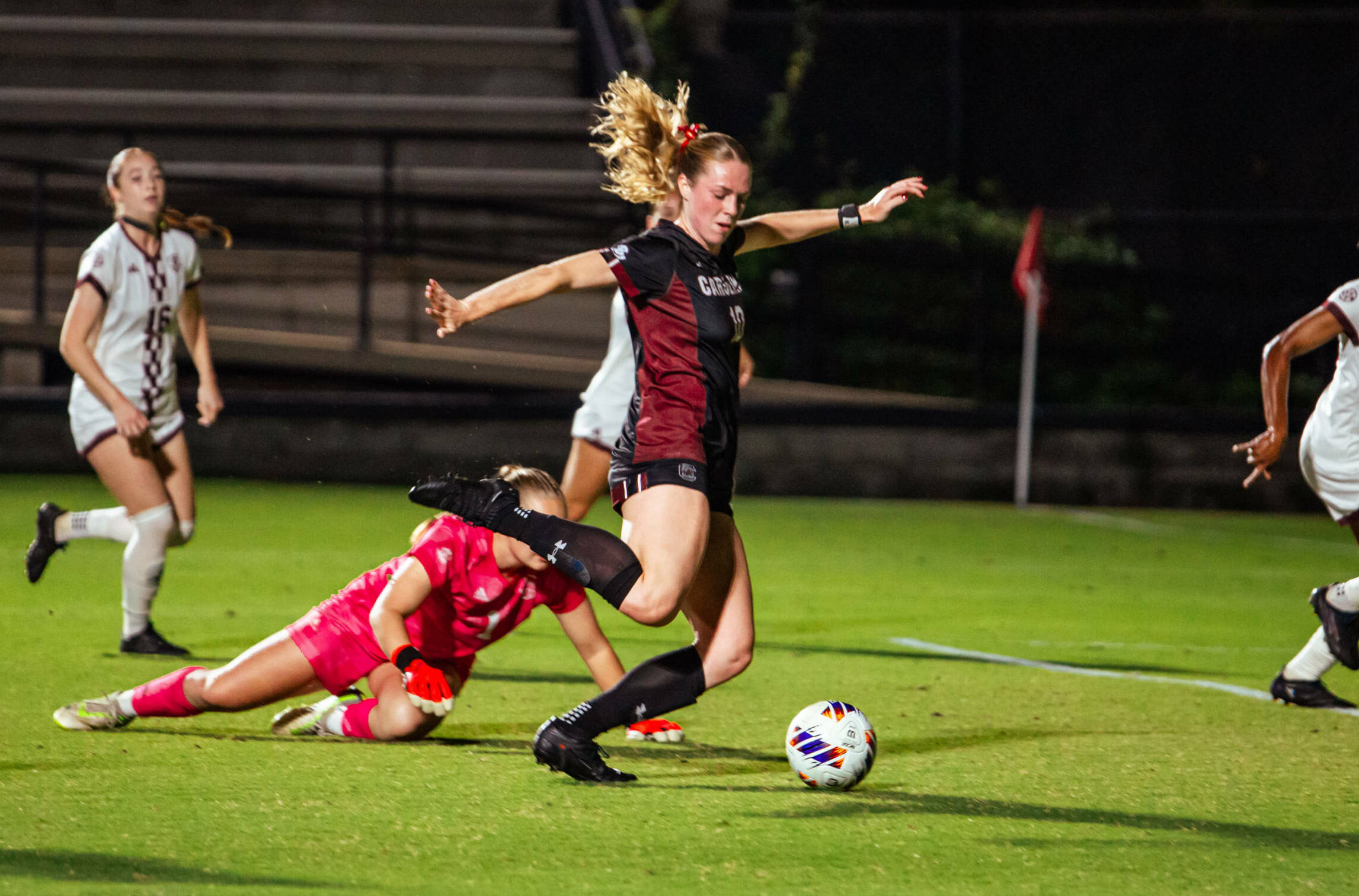 Barry Finds a Goal Against No. 2 Mississippi State