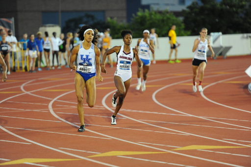 Aliyah Abrams in action at the 2019 NCAA Outdoor Championships | June 5-8, 2019 | Photos by Cheryl Treworgy