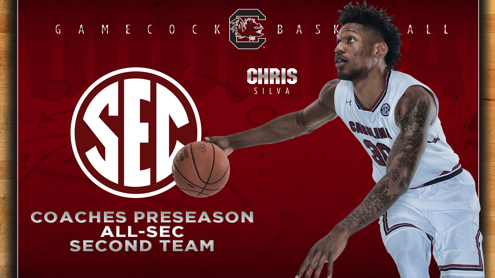 Silva Named To SEC Coaches Preseason All-SEC Second Team