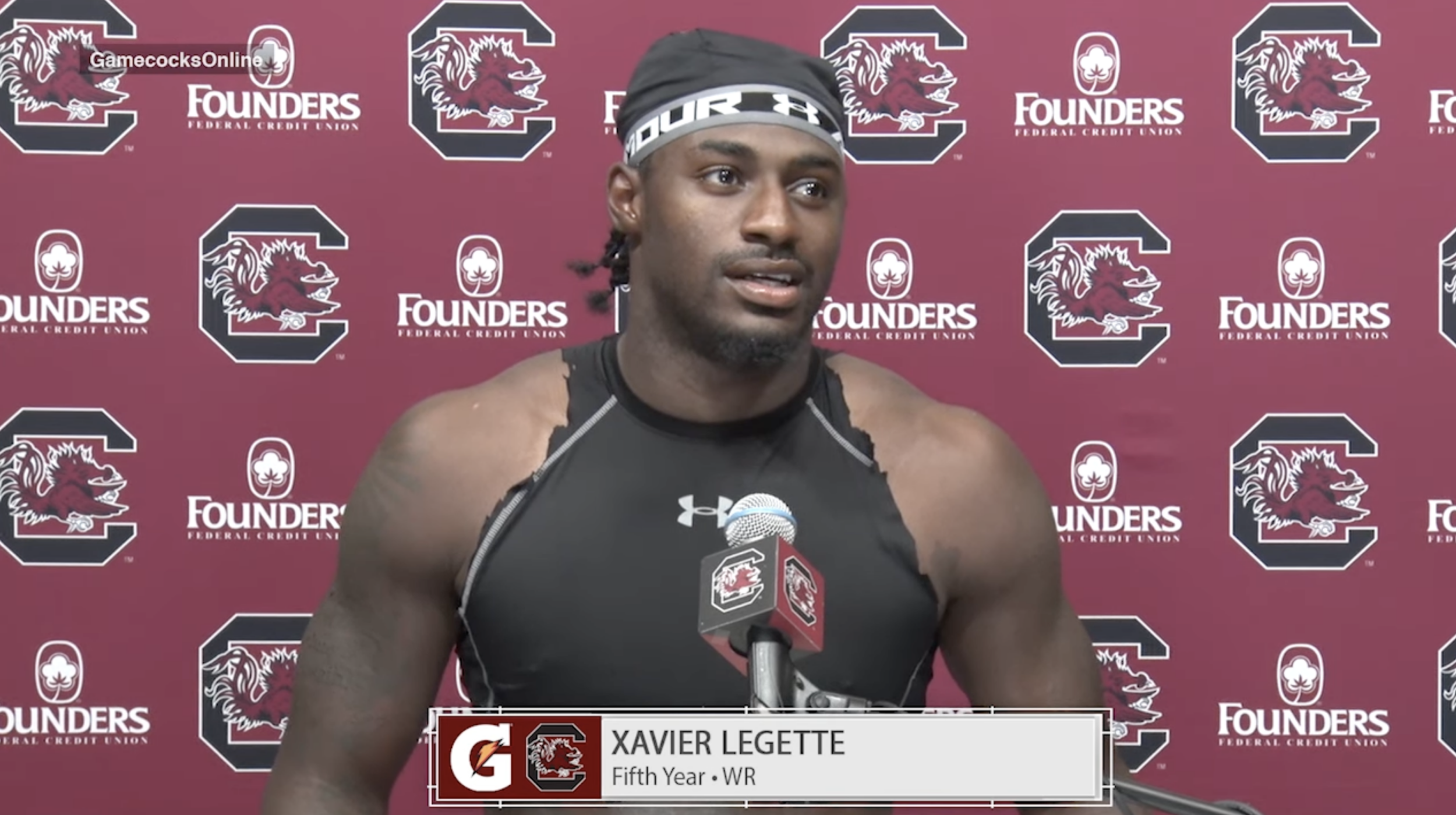 Football: Xavier Legette News Conference