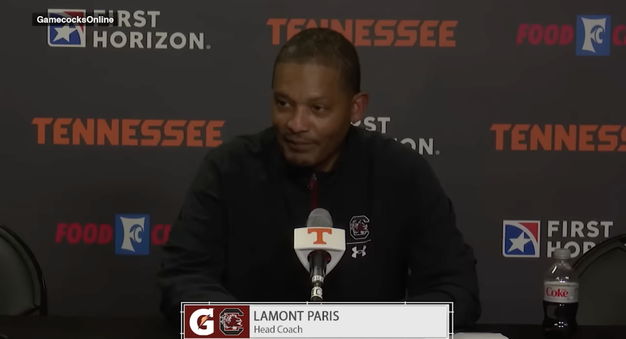PostGame News Conference: Lamont Paris - (Tennessee)