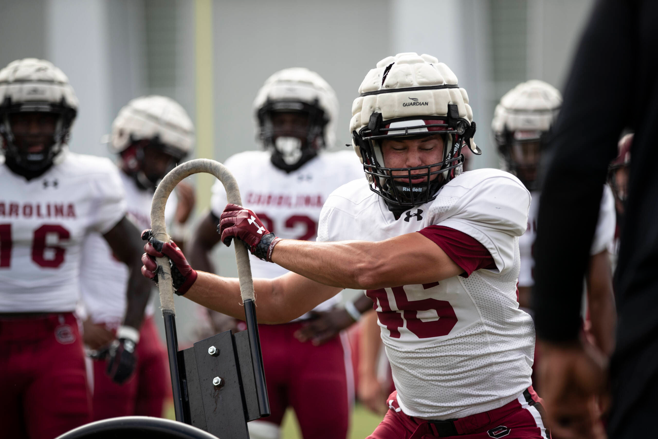 Noah Vincent (46) | Tuesday, Sept. 1, 2020 | Ken & Cyndi Long Football Operations Center | Columbia, S.C. | Photos by South Carolina Athletics