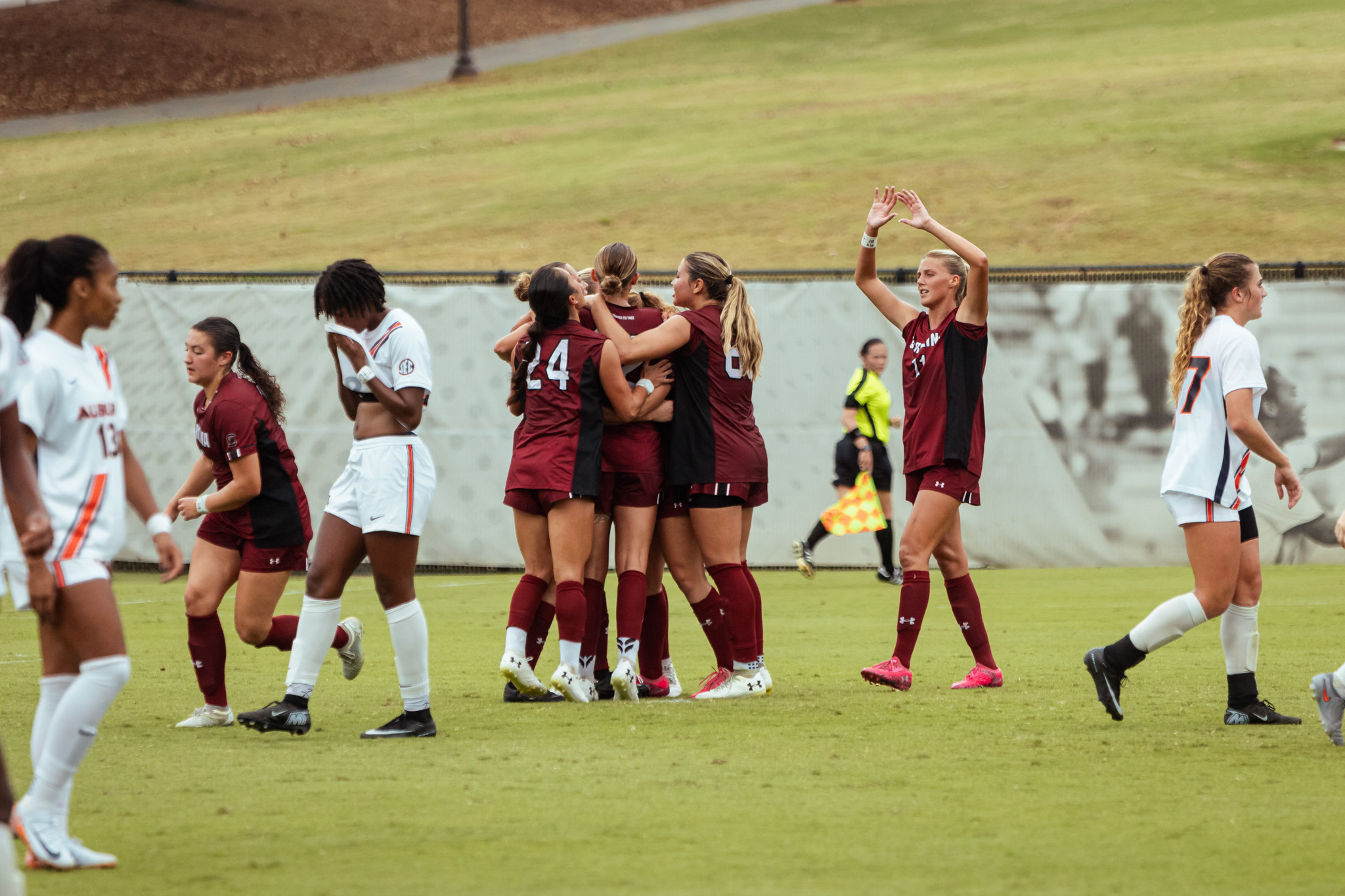 Late PK Keeps Gamecocks Undefeated in Conference Play