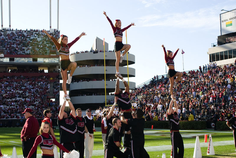 Cheerleading Photos From the 2006 Football Season