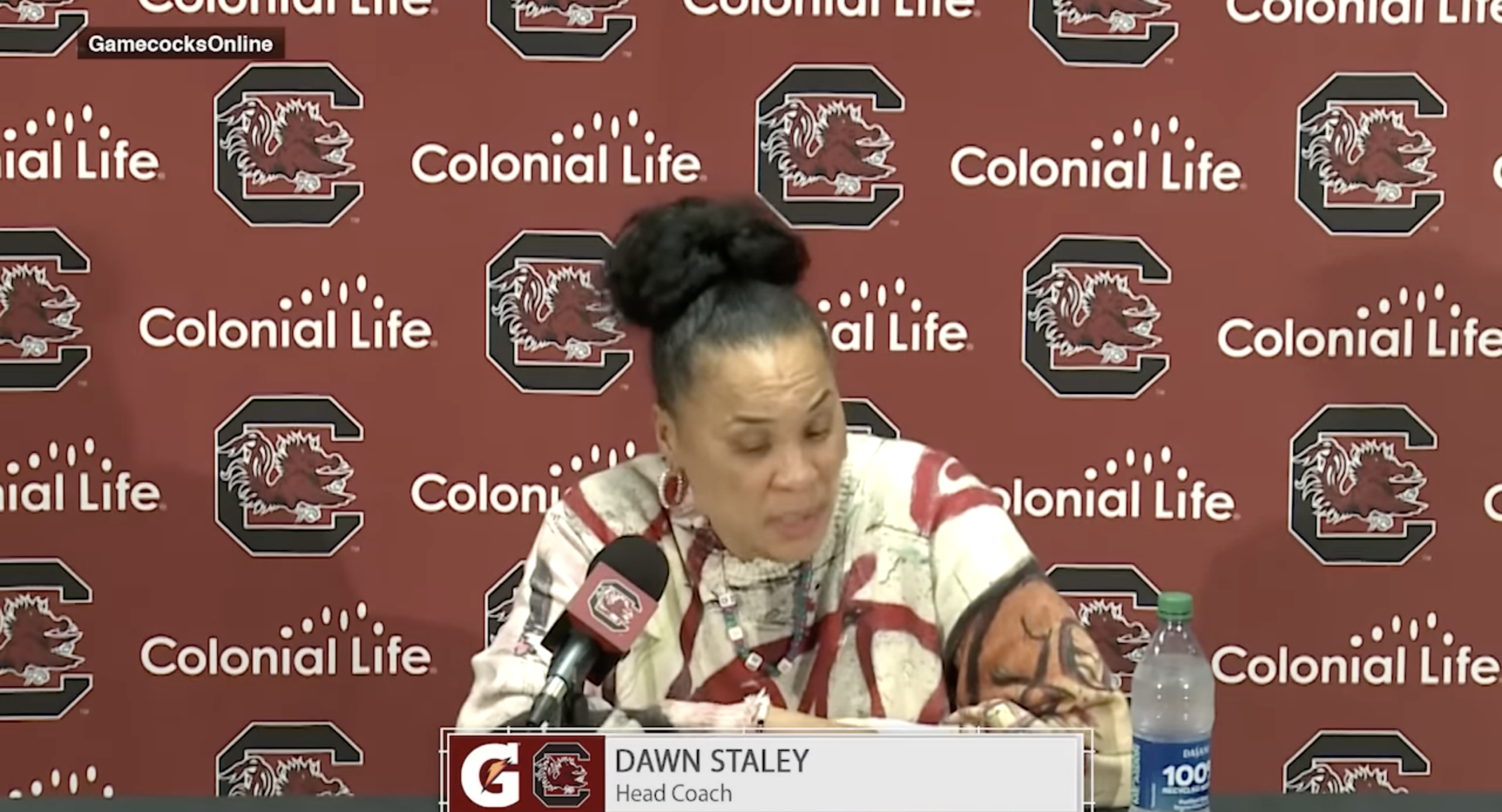 WBB PostGame News Conference: Dawn Staley - (UConn)