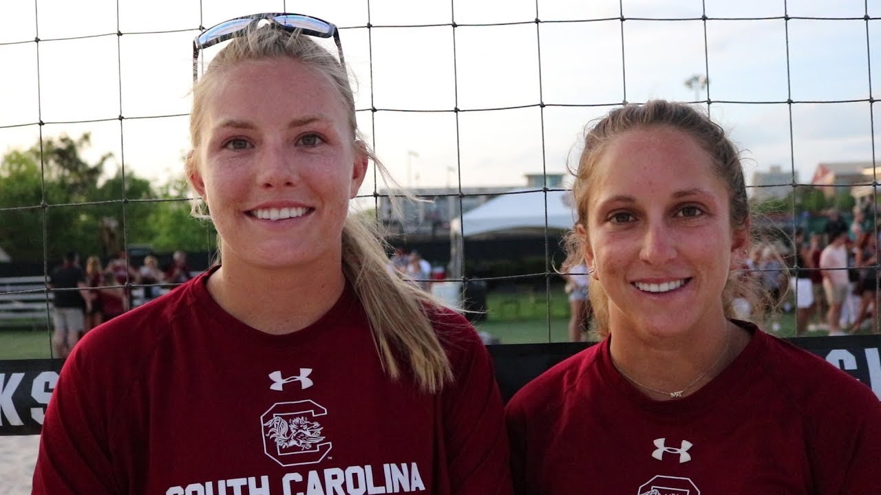 POSTGAME: Julia Mannisto and Macie Tendrich at the Palmetto Invitational - 4/14/18