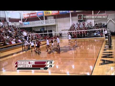 Gamecock Volleyball Battles Alabama