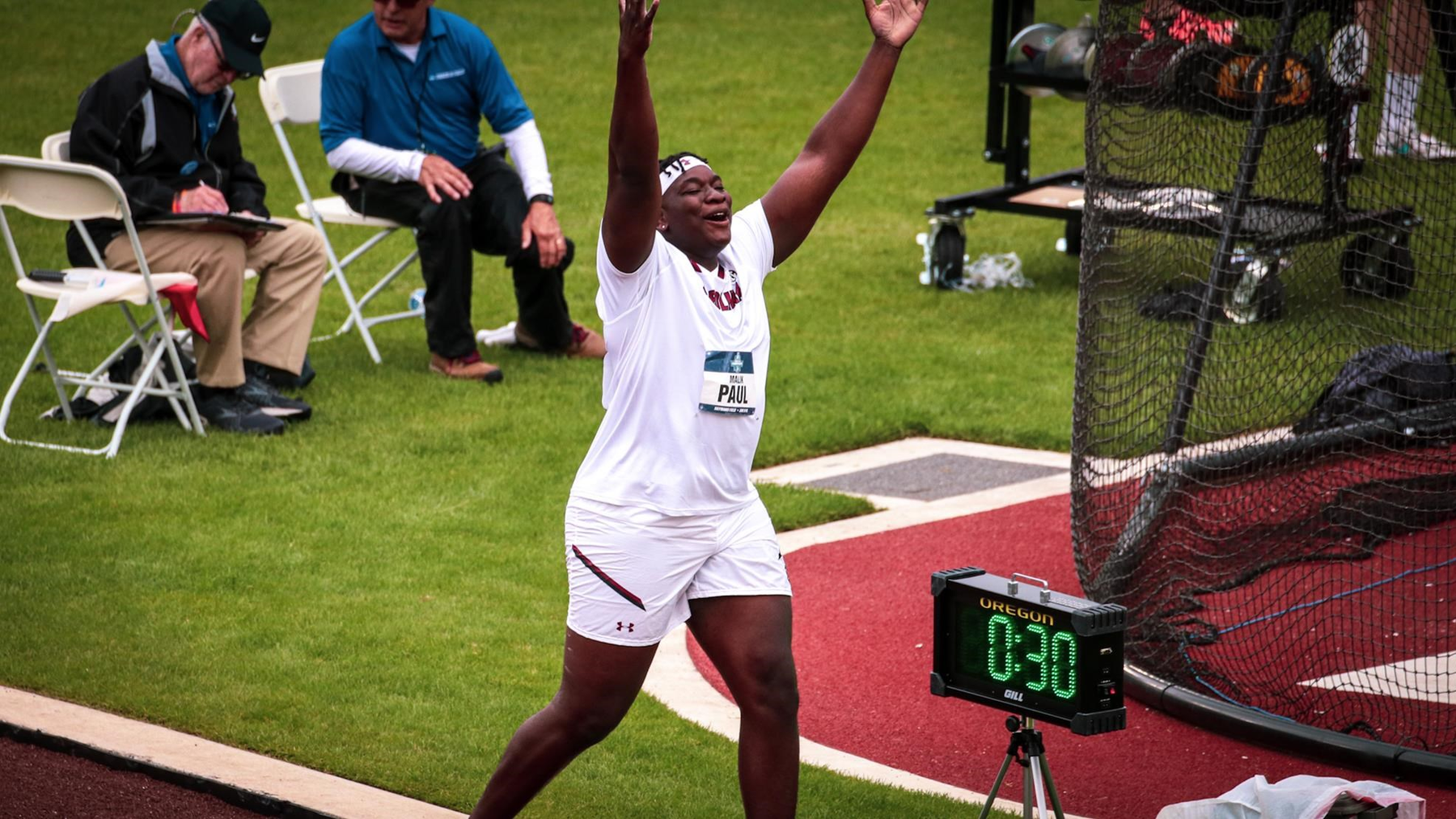 Paul Becomes Highest Discus Finisher in Gamecock HIstory at NCAAs
