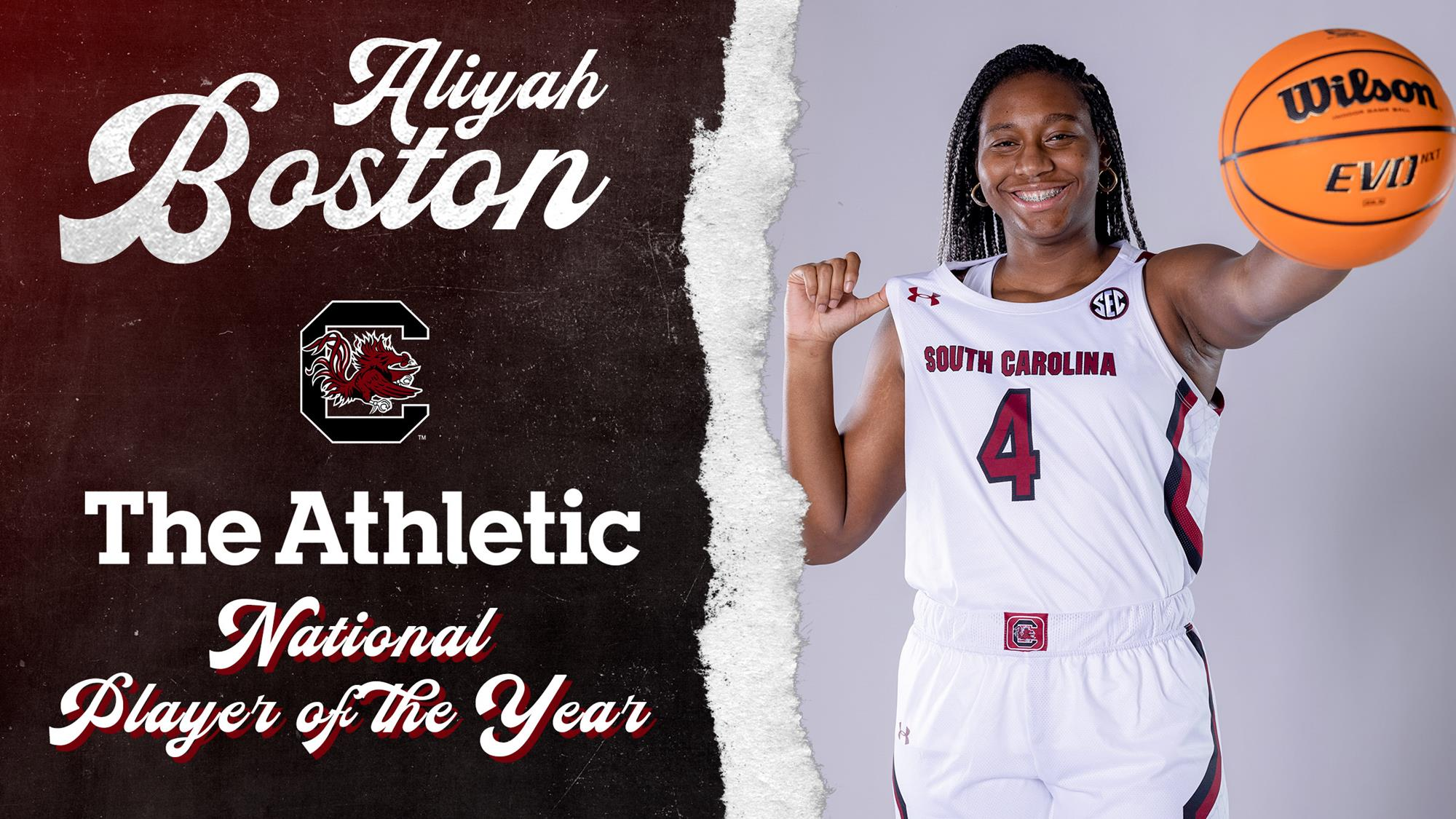 Boston Named The Athletic National Player of the Year