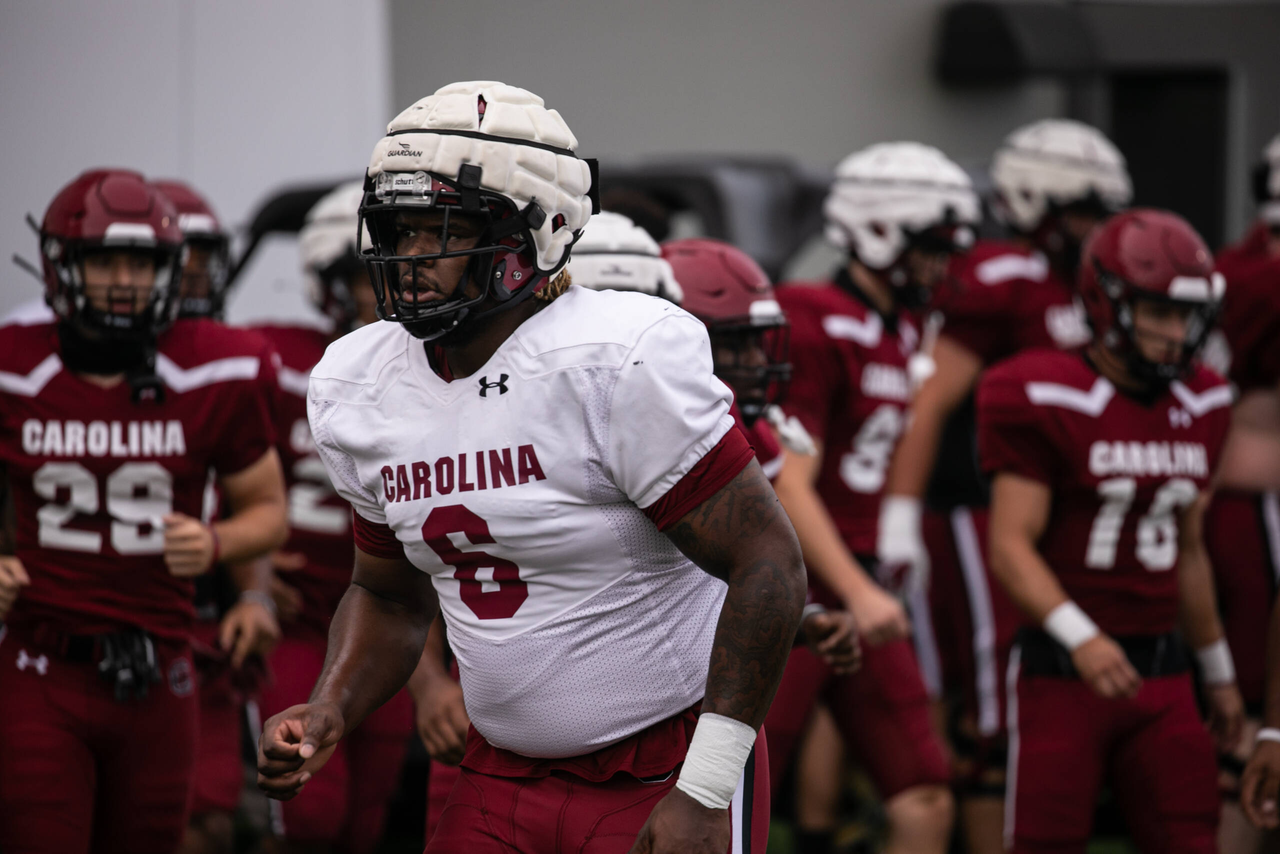 Zacch Pickens (6) | Monday, Aug. 24, 2020 | Ken & Cyndi Long Football Operations Center | Columbia, S.C. | Photos by South Carolina Athletics