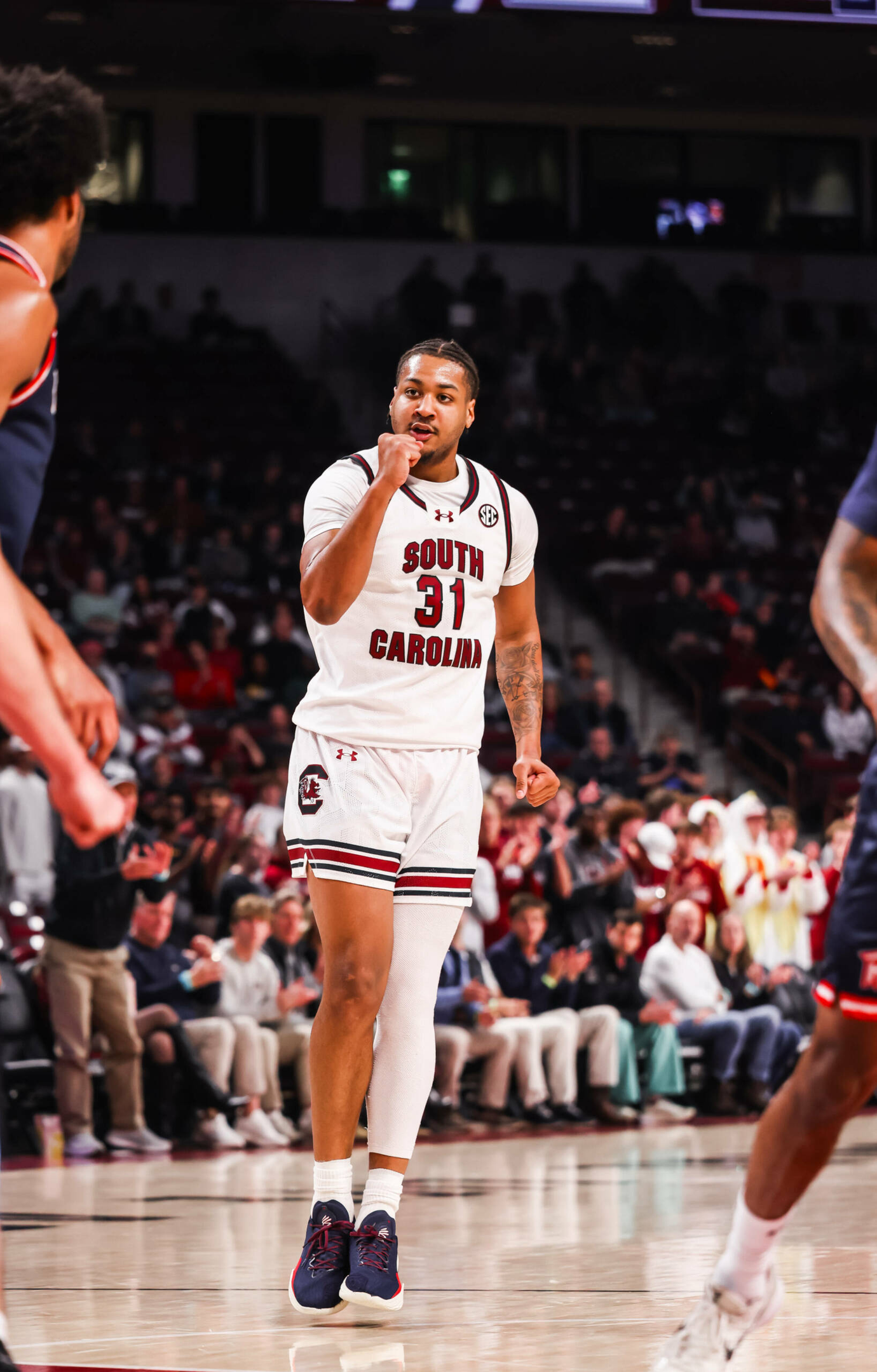Bench Helps Lead Gamecocks to 87-58 Win Over Radford