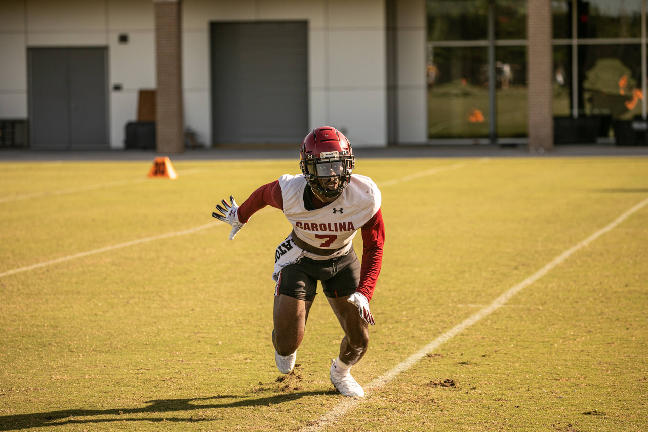Jammie Robinson (7) | Thursday, Sept. 3, 2020 | Ken & Cyndi Long Football Operations Center | Columbia, S.C. | Photos by South Carolina Athletics