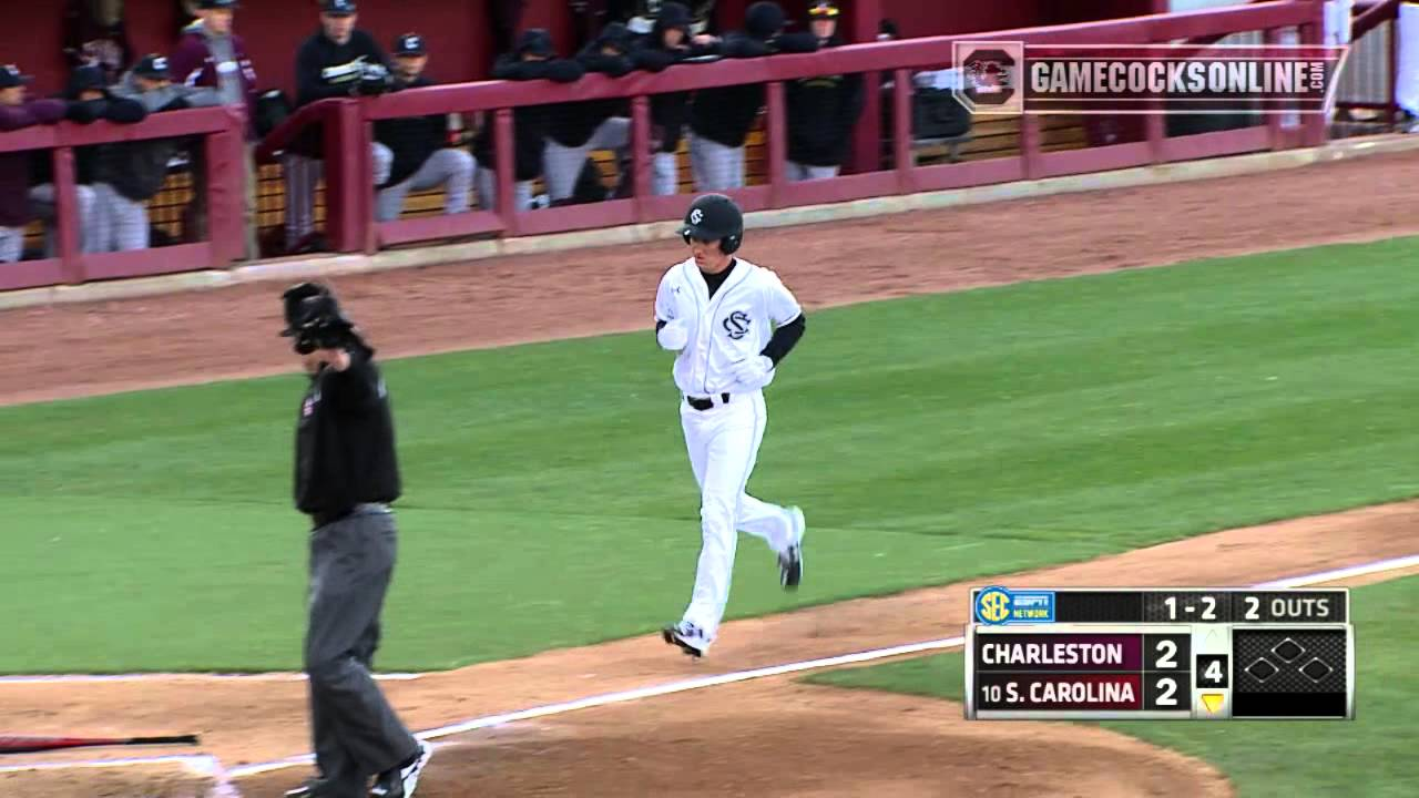 Highlights: South Carolina Baseball Defeats Charleston, 8-3, to win series