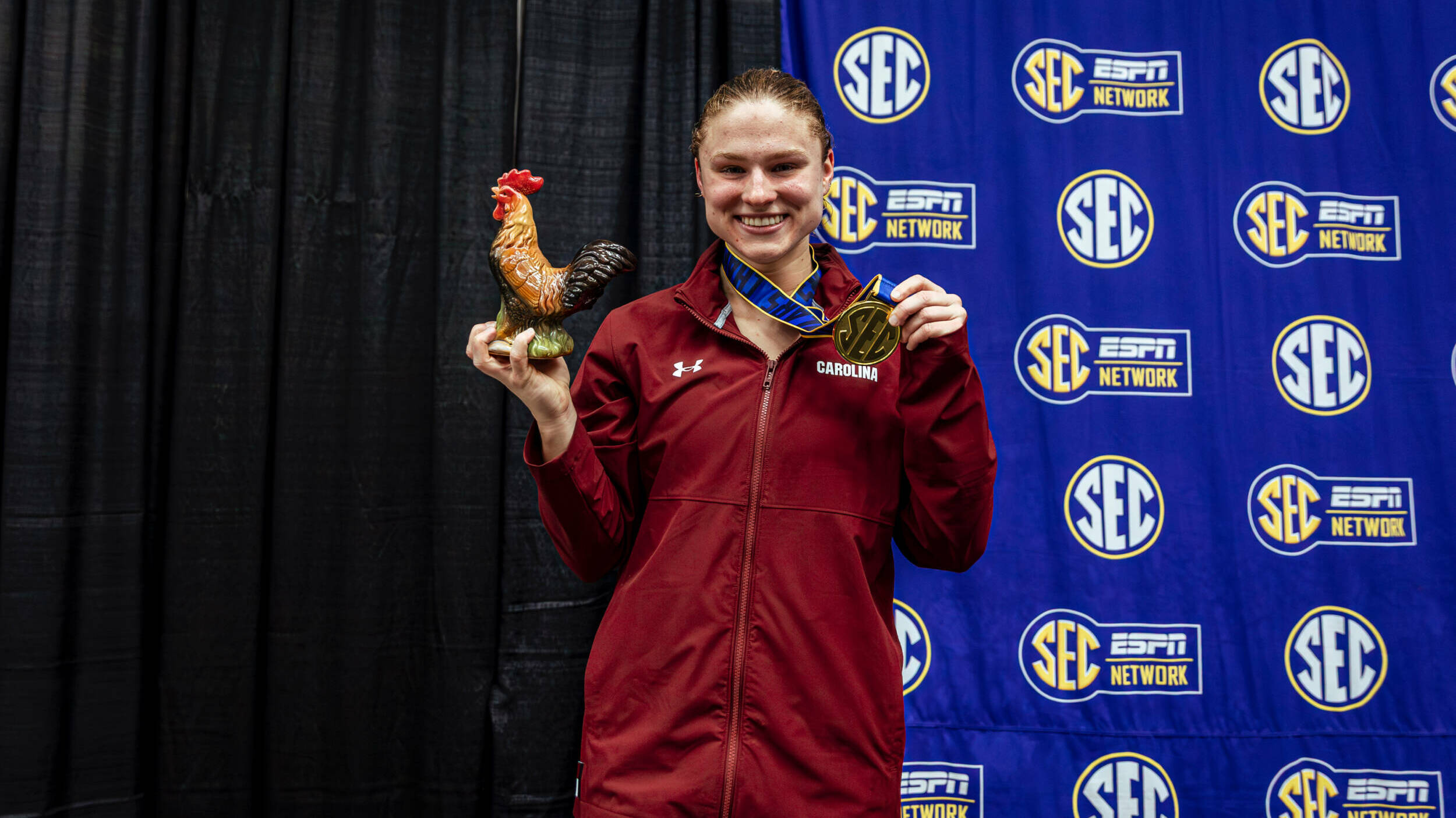 Verzyl Defends 3-Meter Title, Becomes Three-Time SEC Champ