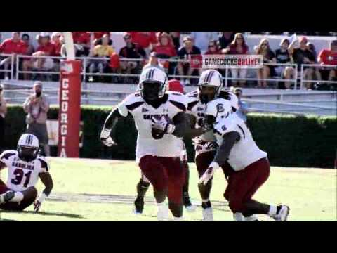 Melvin Ingram Fake Punt for TD - South Carolina vs. Georgia 2011