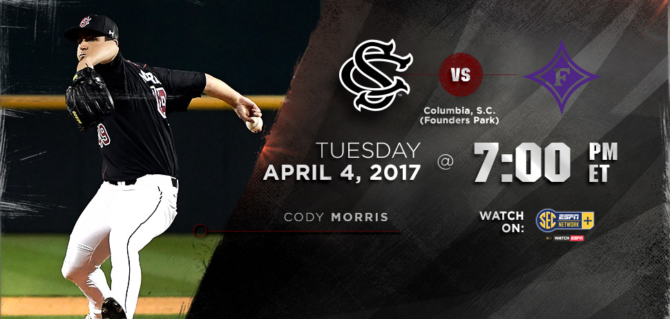 Baseball Hosts Furman On Tuesday Night