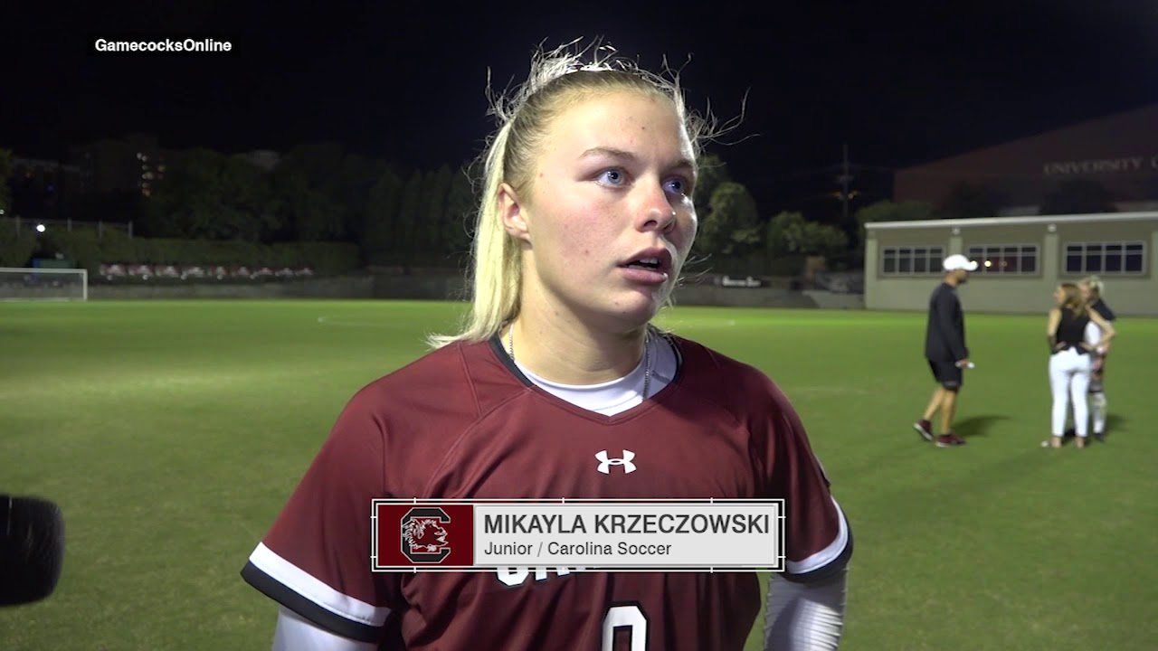 POSTGAME: Mikayla Krzeczowski on the Clemson Win — 8/23/18