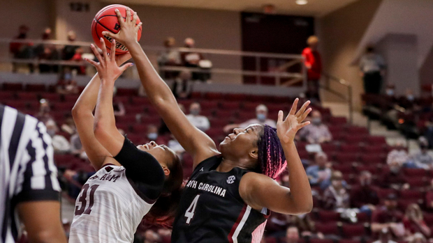 Aliyah Boston  at Texas A&M, 2/28/21