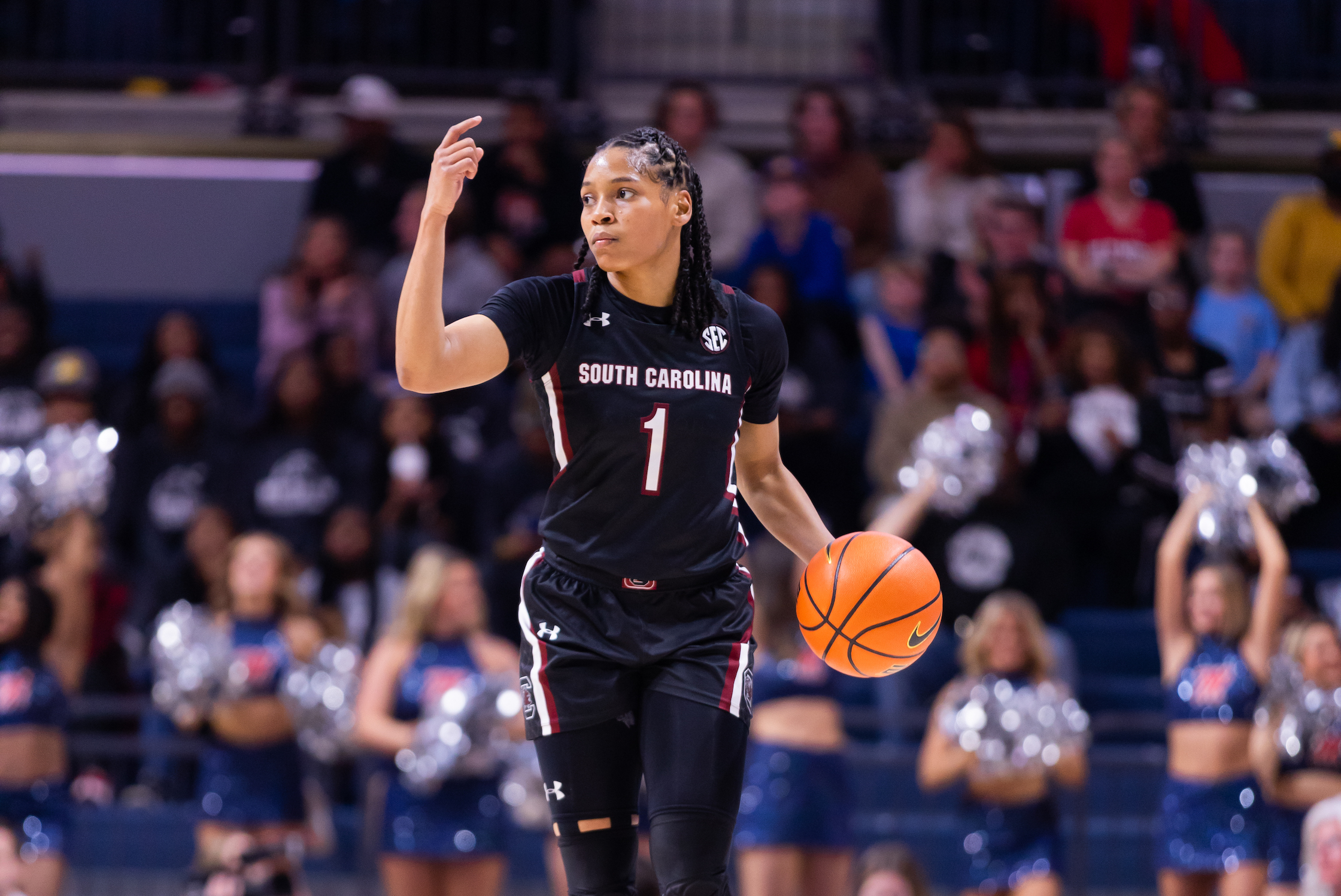 No. 1 South Carolina survives 64-57 in overtime at Ole Miss