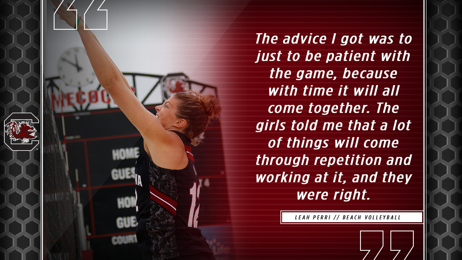 Perri Trades Orange and Purple for Garnet and Black