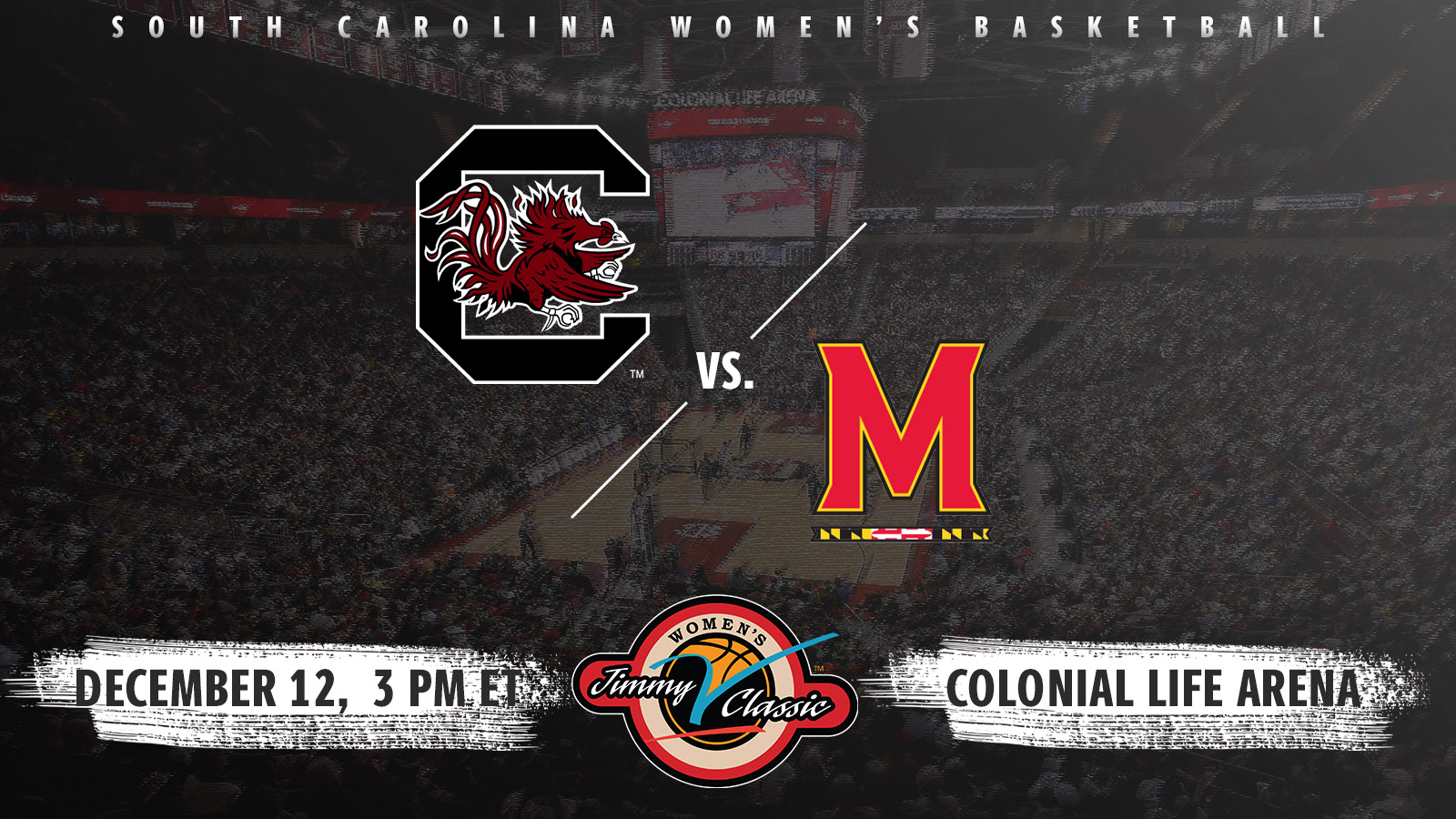 Gamecocks to Host Maryland in Women's Jimmy V Classic