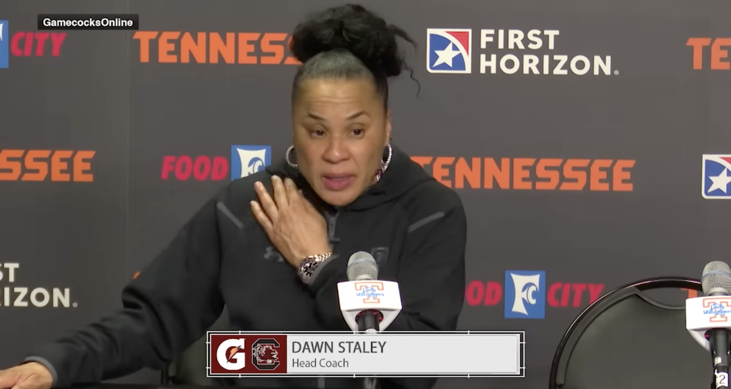WBB PostGame News Conference: Dawn Staley - (Tennessee)